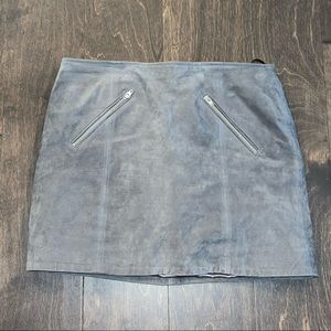 Blank NYC Faux Suede Skirt
